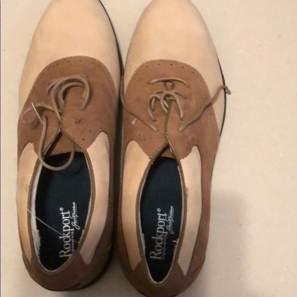Suede Golf Shoes, new, without tags, size 12 M